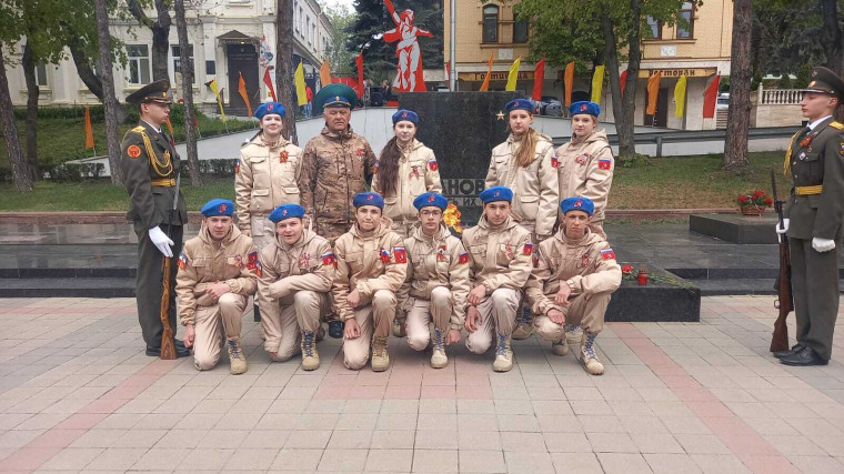 Всероссийская акция «Знамя Победы» – в Пятигорске.